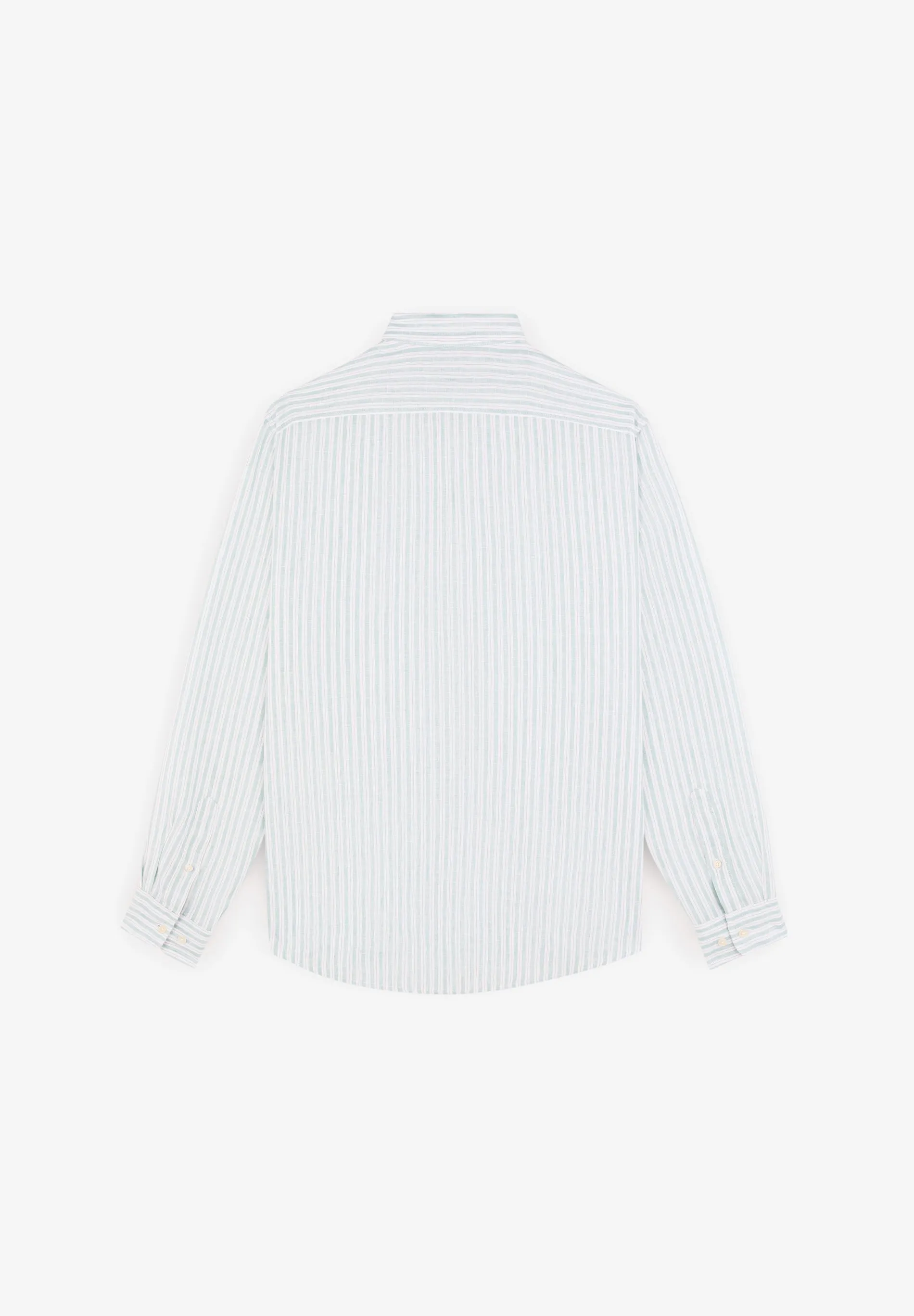 CAMISA PREMIUM LINO RAYAS SLIM