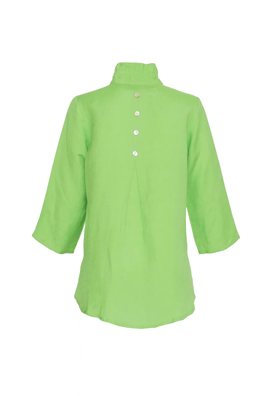Camisera Manga con Abertura con botones Nina Lecker 11026