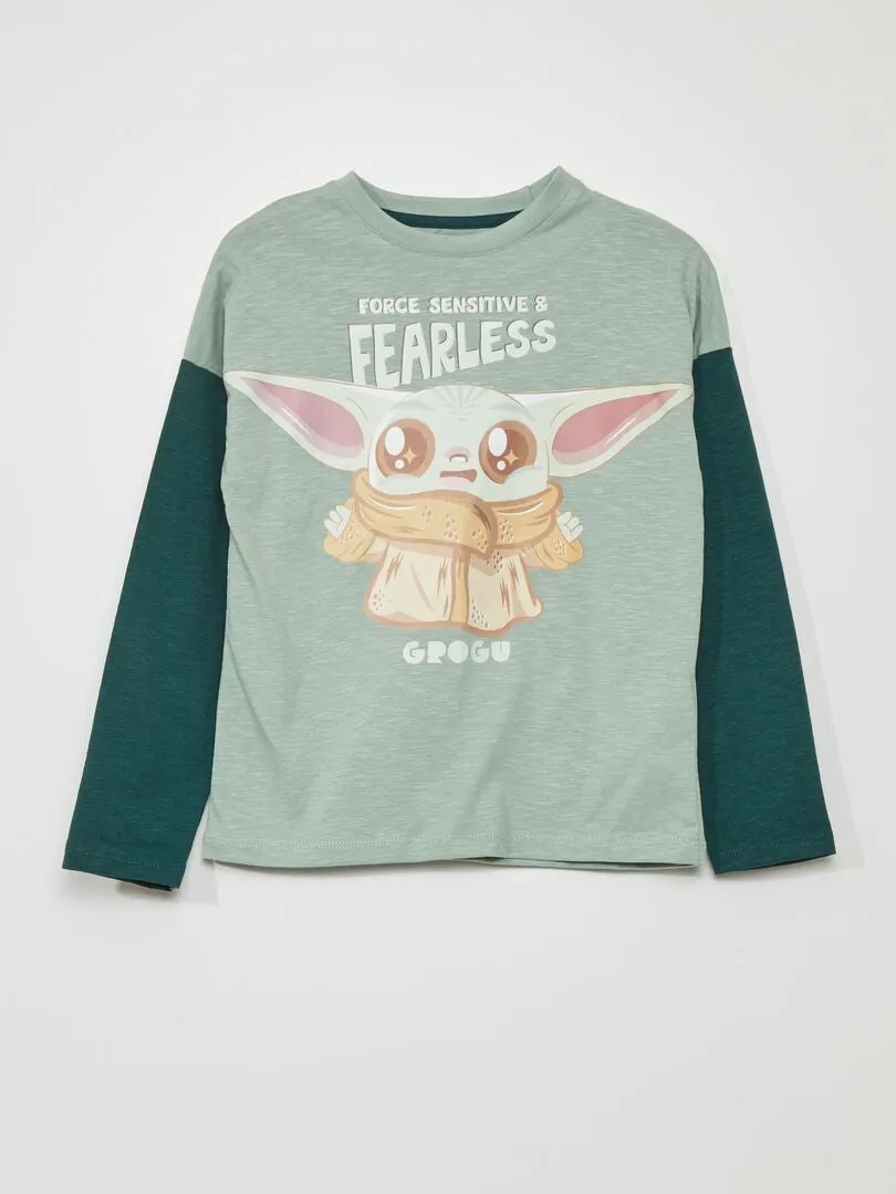 CAMISETA 2 EN 1 'STAR WARS'  VERDE