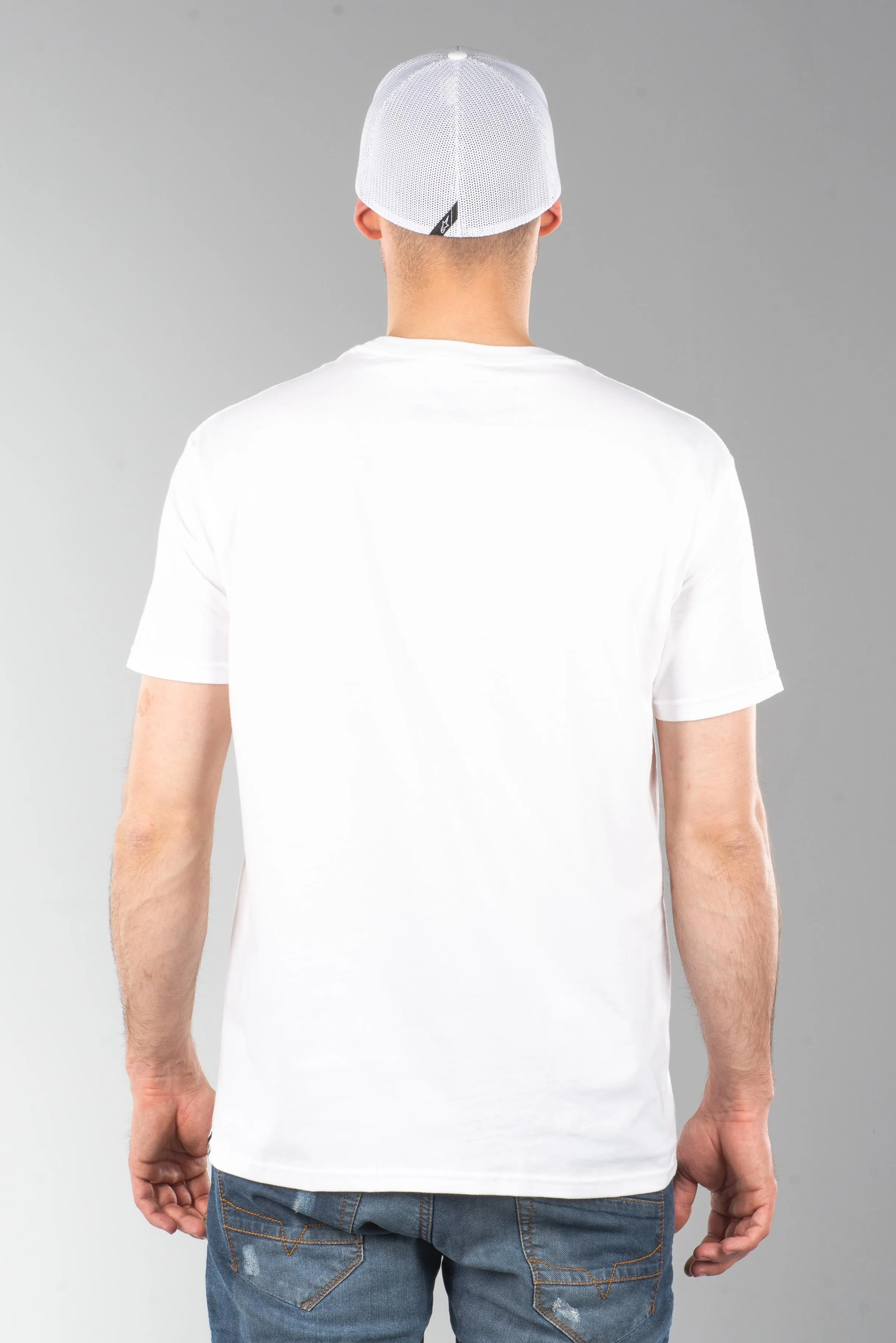 Camiseta Alpinestars Ride 2.0 Camo Blanca