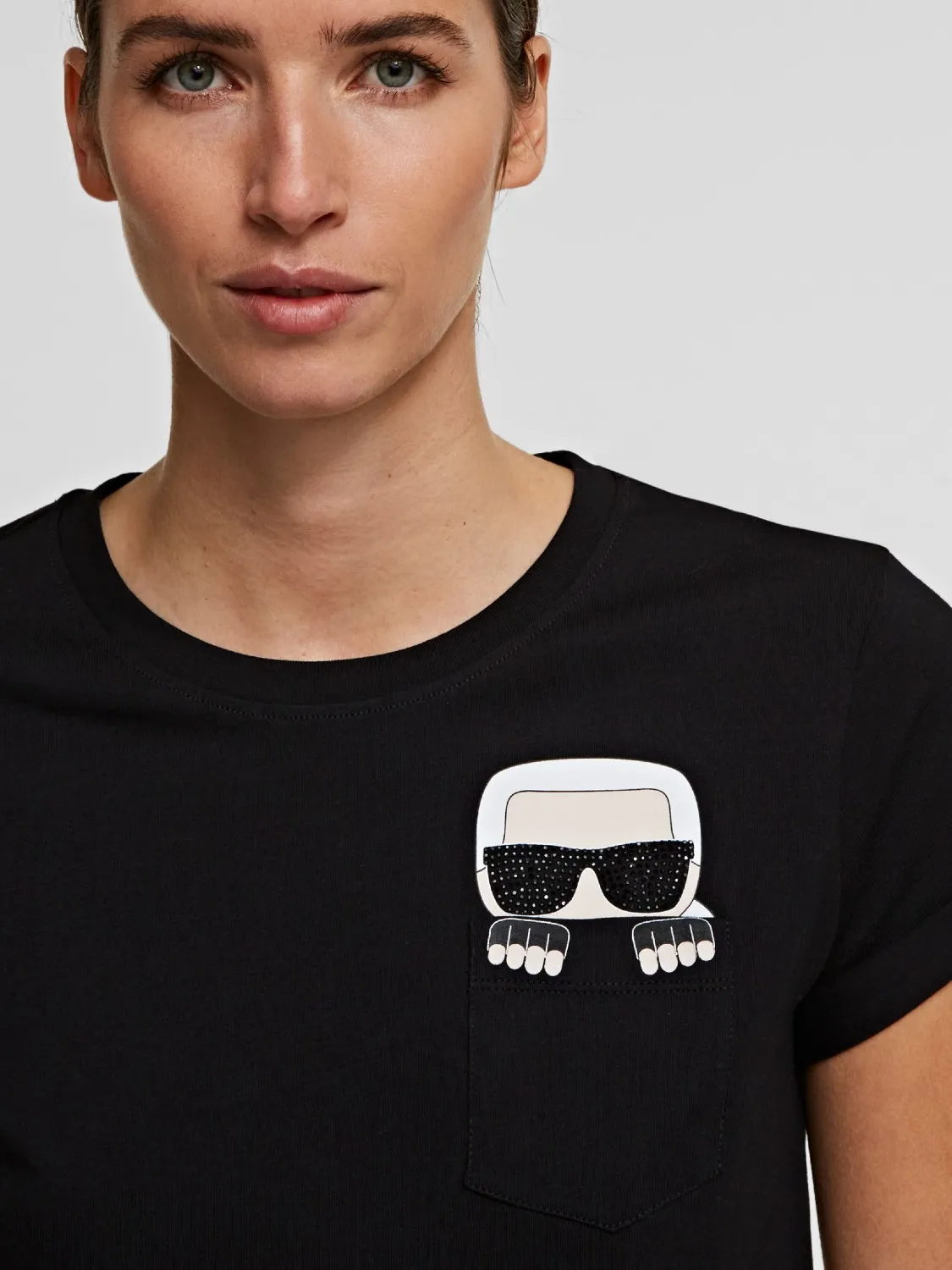 CAMISETA BOLSILLO POCKET KARL LAGERFELD