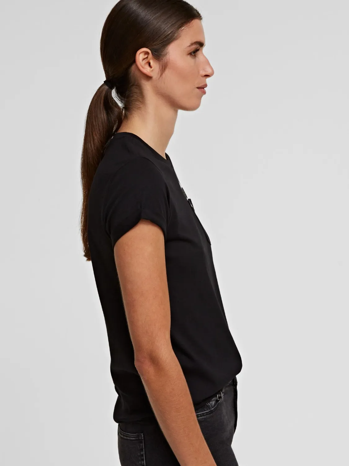 CAMISETA BOLSILLO POCKET KARL LAGERFELD