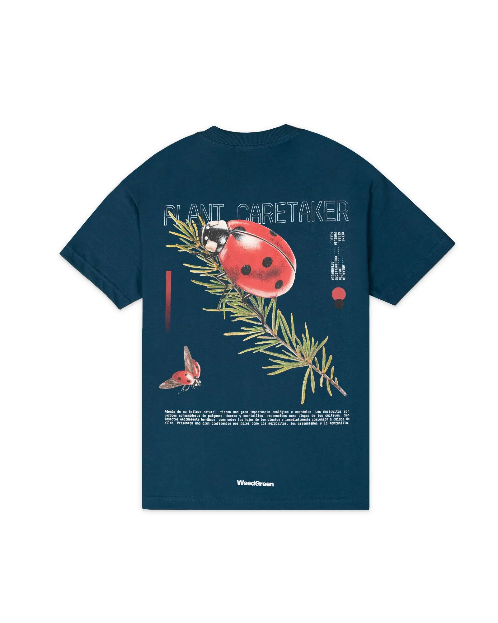 CAMISETA CARETAKERS AZUL