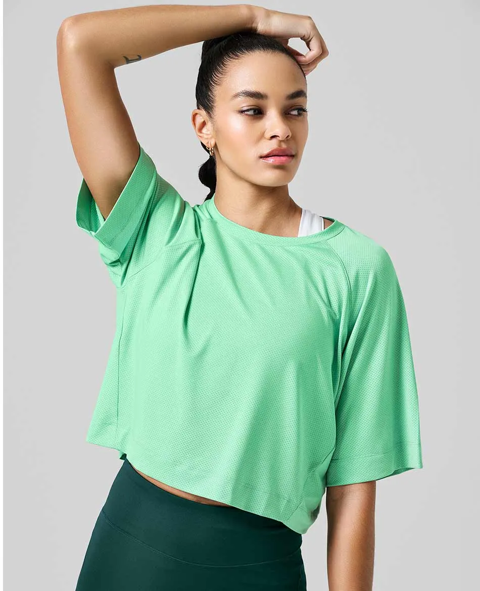 CAMISETA CASALL LASER MESH CROP