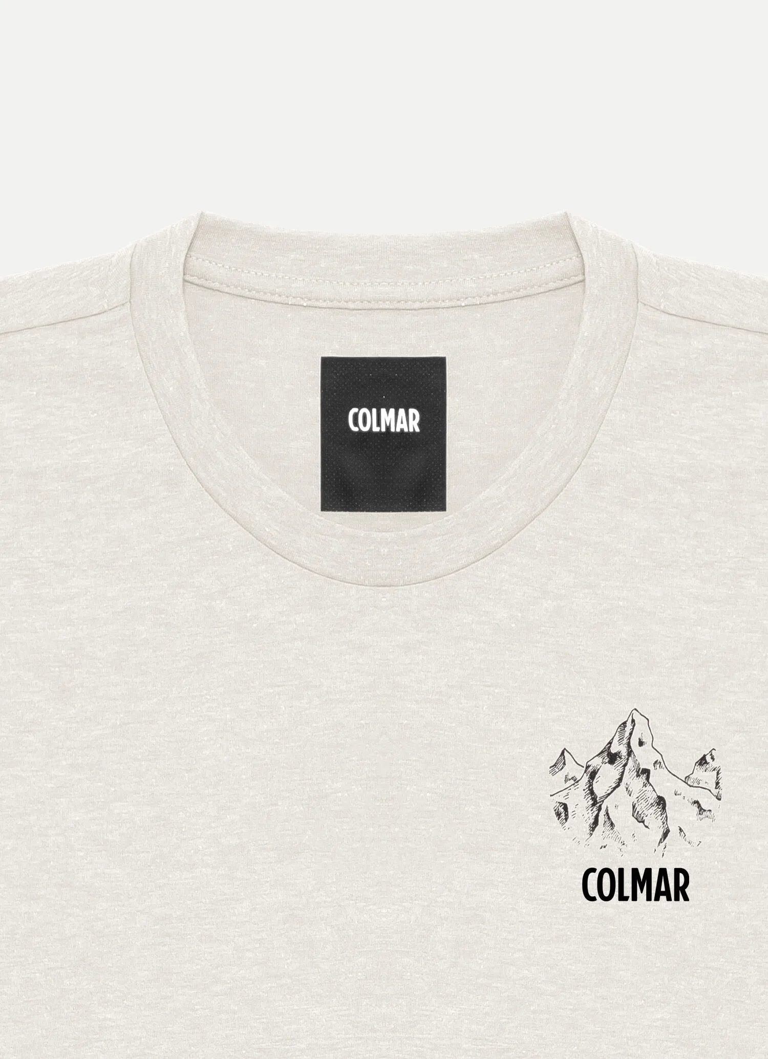 Camiseta con estampado de montaña
