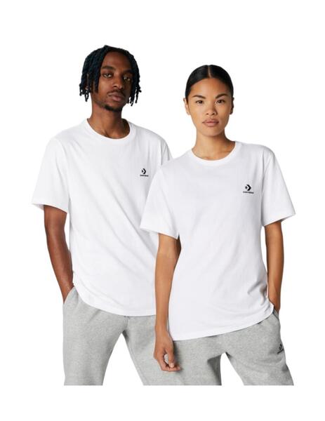 CAMISETA  CONVERSE GOTO EMBROIDERED BLANCO