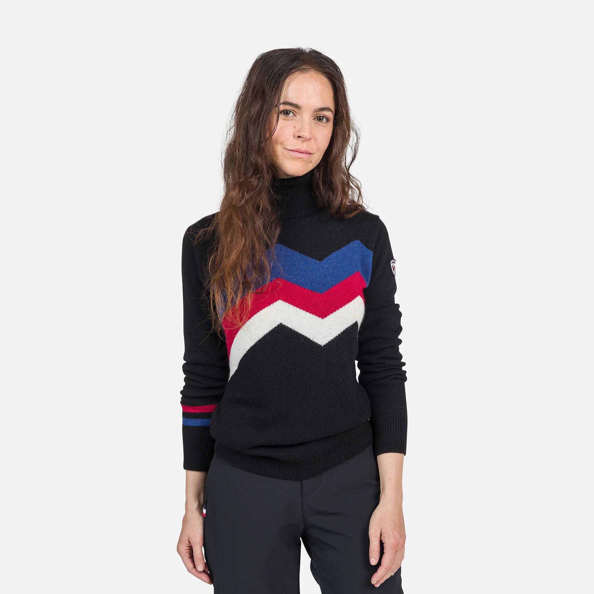Camiseta de cuello alto Mountain para mujer