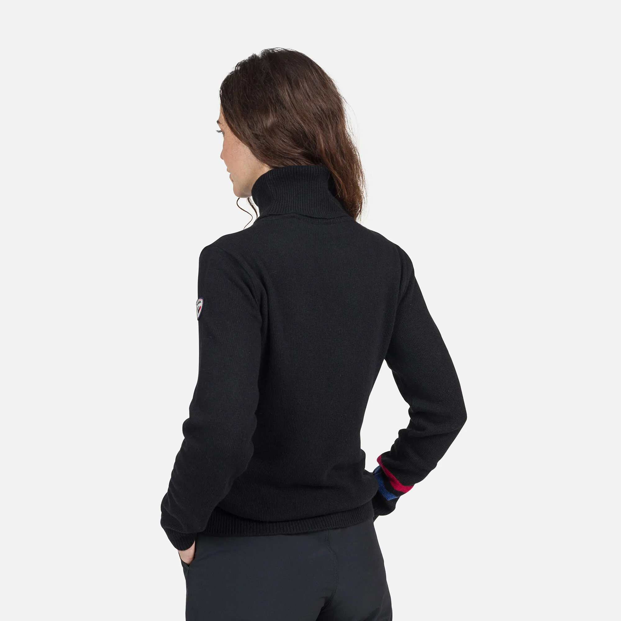 Camiseta de cuello alto Mountain para mujer