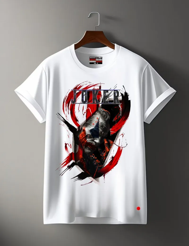 Camiseta de hombre BLOOD blanco