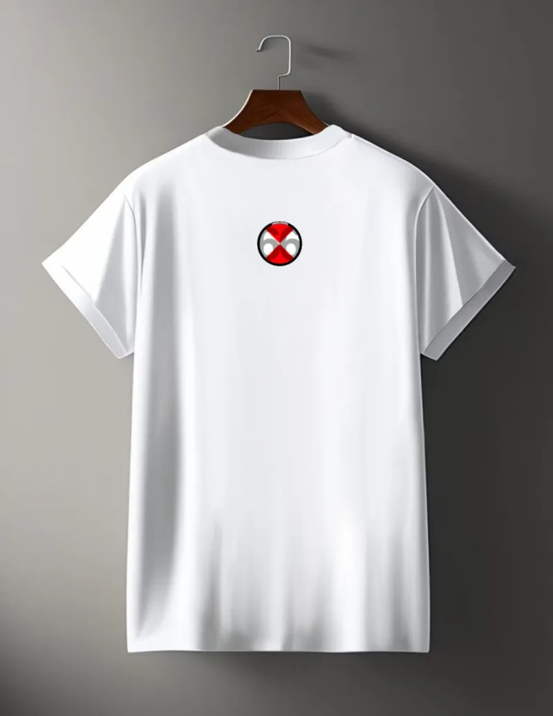 Camiseta de hombre BLOOD blanco