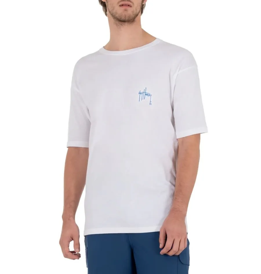 CAMISETA DE HOMBRE MANGA CORTA ATLANTIC BIG GAME / GUY HARVEY