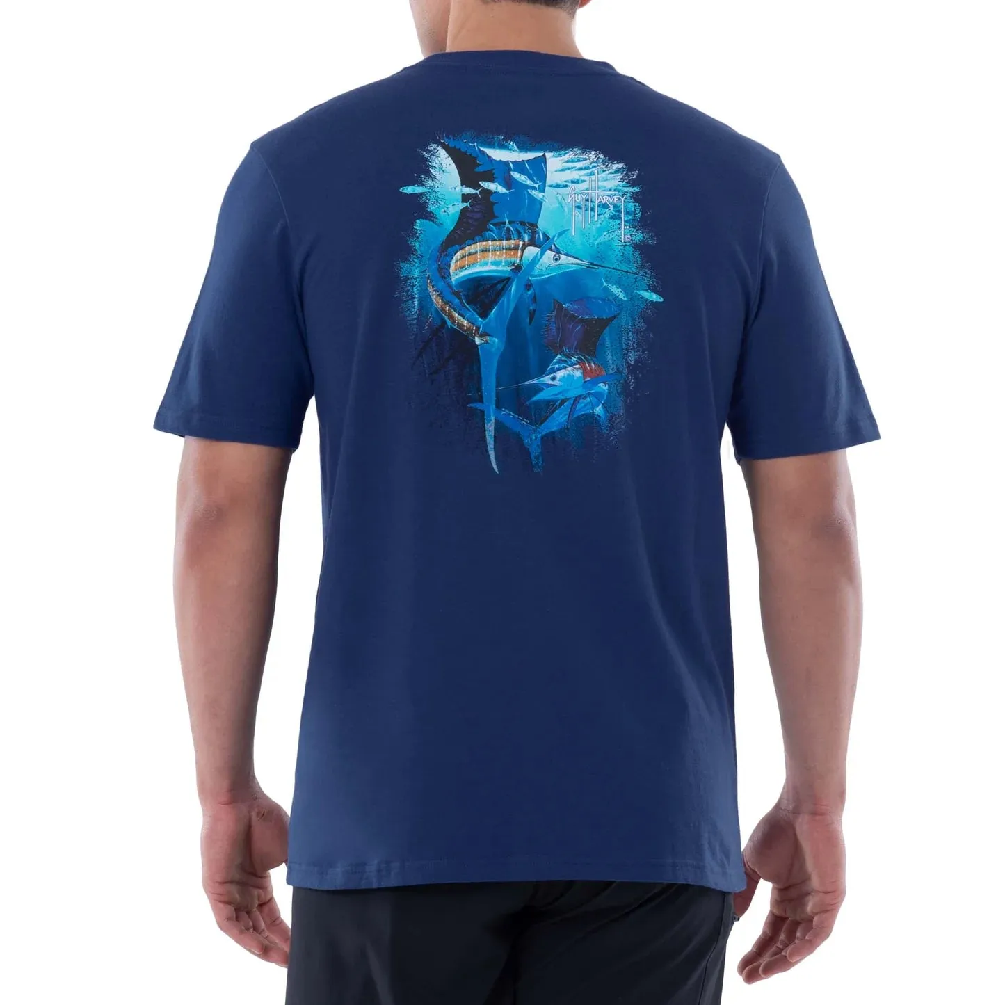 CAMISETA DE HOMBRE MANGA CORTA TWIN SAILS / GUY HARVEY