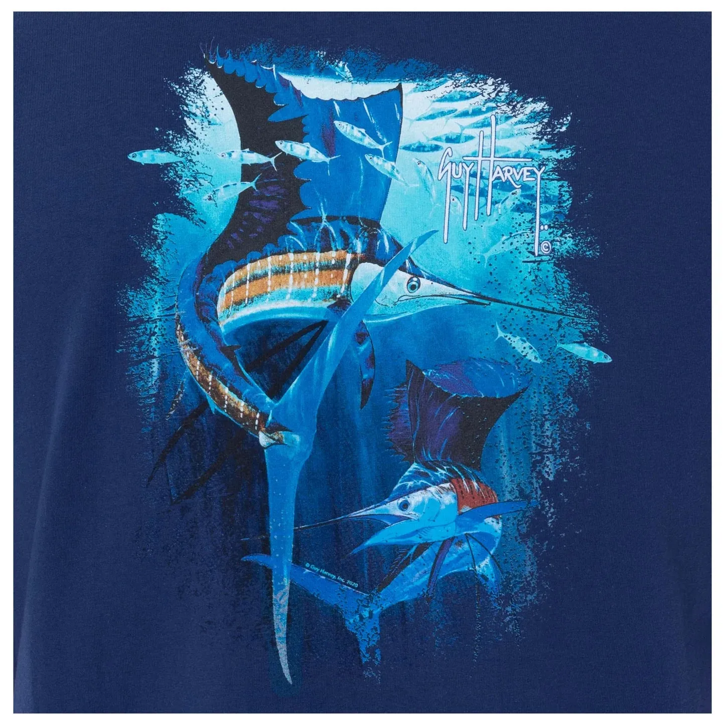 CAMISETA DE HOMBRE MANGA CORTA TWIN SAILS / GUY HARVEY