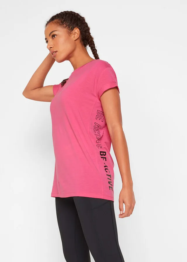 Camiseta deportiva de Lyocell Pink lady