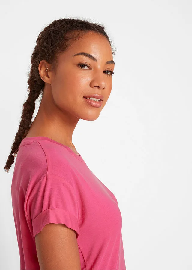 Camiseta deportiva de Lyocell Pink lady
