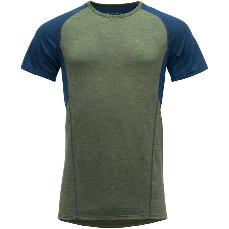 Camiseta Devold RUNNING MERINO 130 CAMISETA HOMBRE (Bosque) hombre