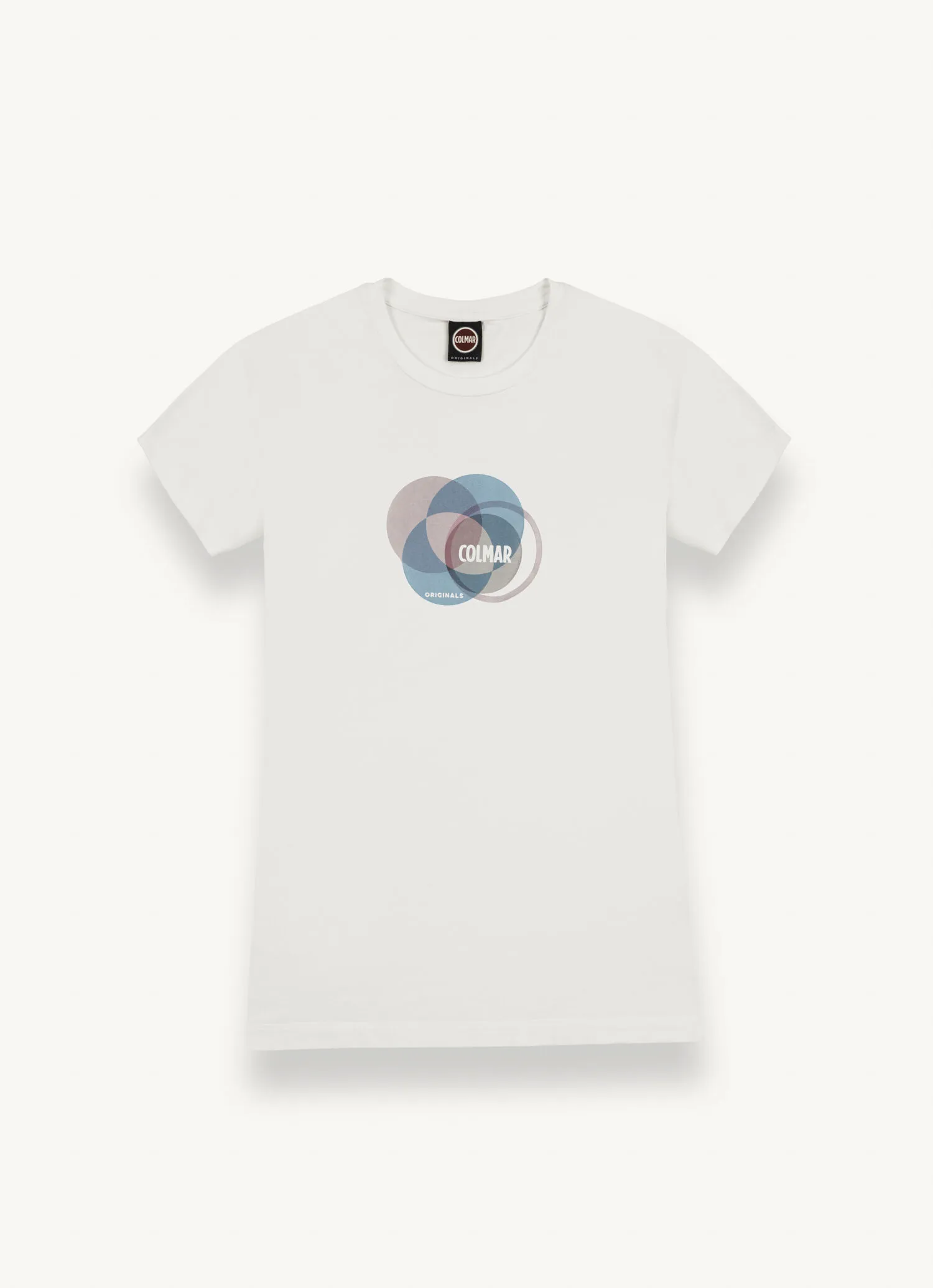 Camiseta elástica con estampado en colores pastel