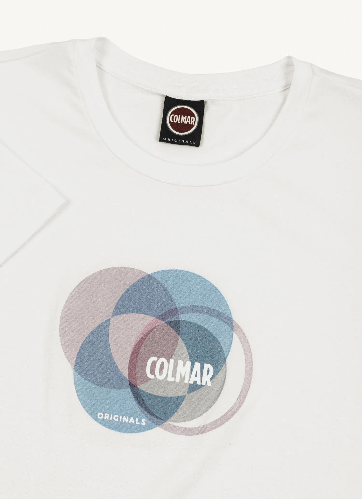 Camiseta elástica con estampado en colores pastel