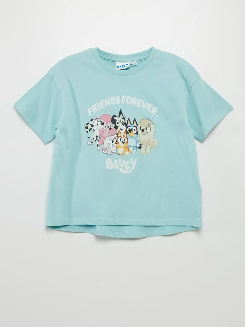 CAMISETA ESTAMPADA 'BLUEY'  AZUL