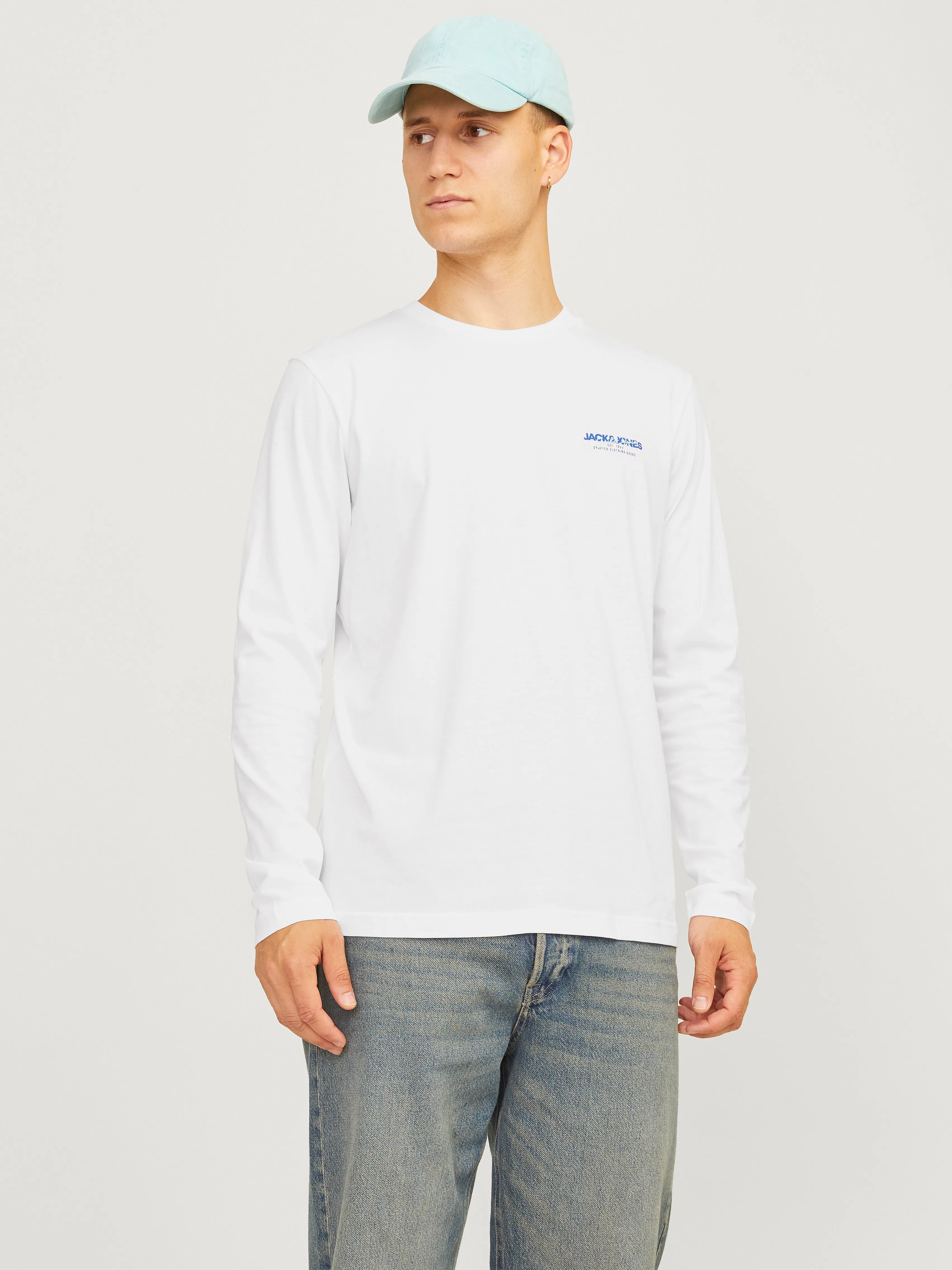 Camiseta Estampado Cuello redondo | Blanco | Jack & Jones®