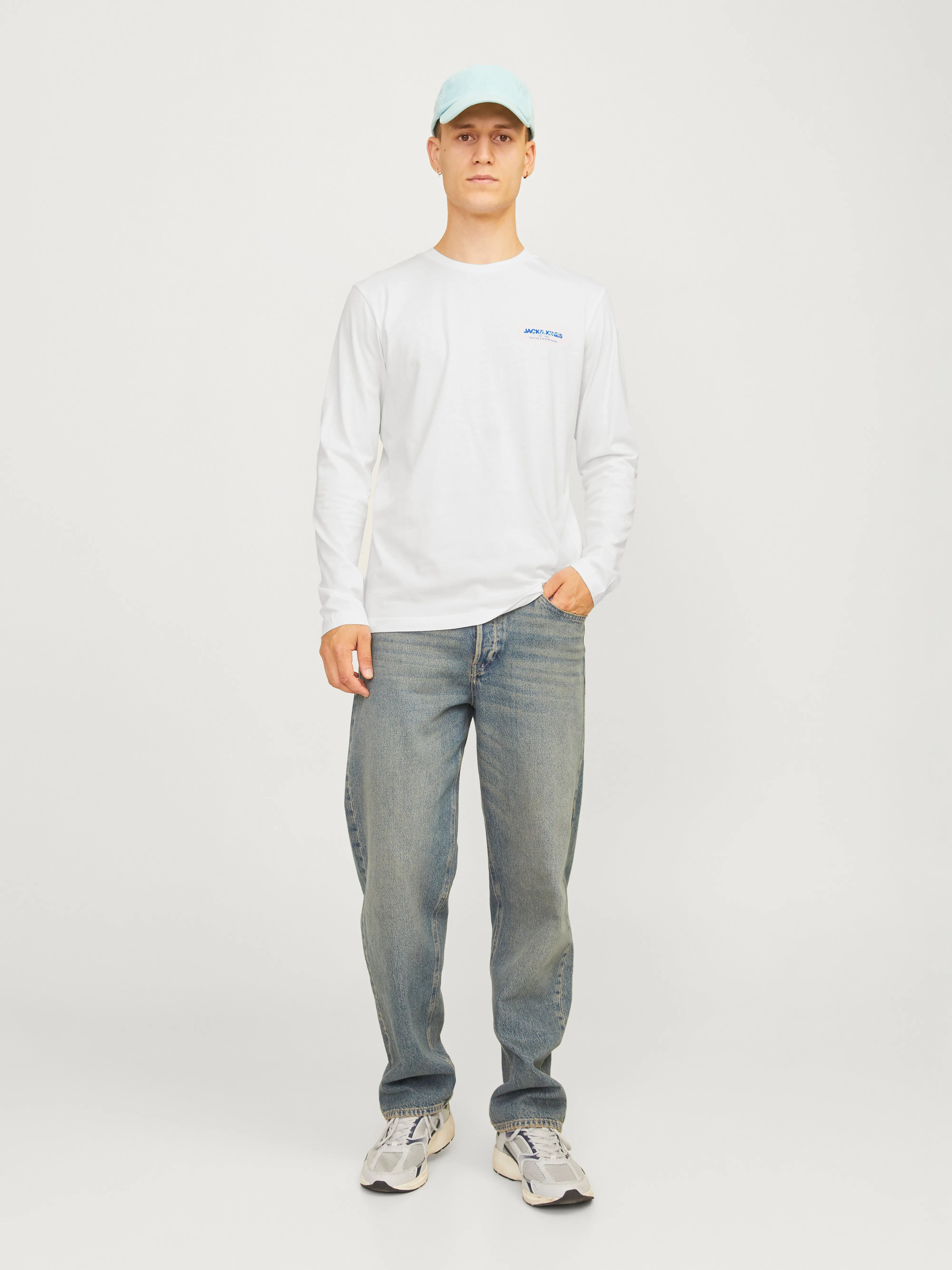 Camiseta Estampado Cuello redondo | Blanco | Jack & Jones®