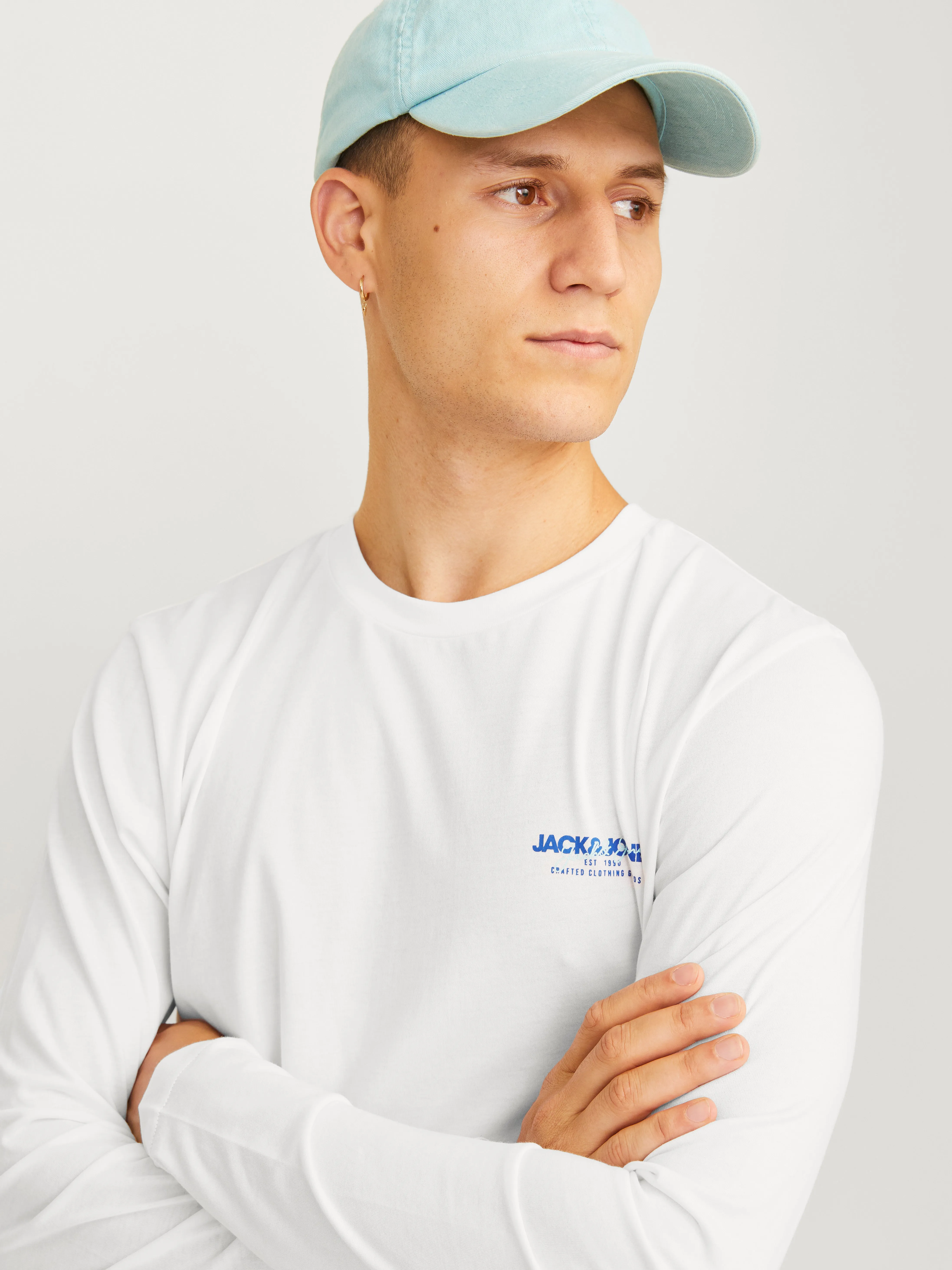 Camiseta Estampado Cuello redondo | Blanco | Jack & Jones®