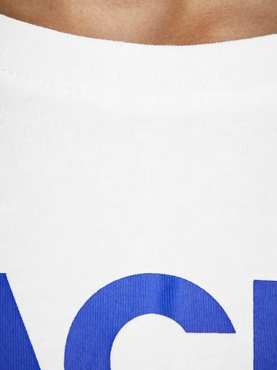 CAMISETA JUNIOR CON LOGO BLANCA  CORP
