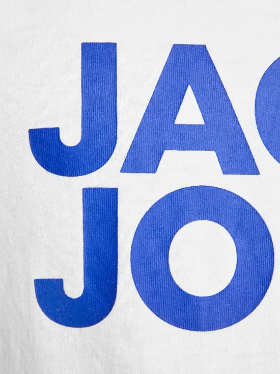 CAMISETA JUNIOR CON LOGO BLANCA  CORP