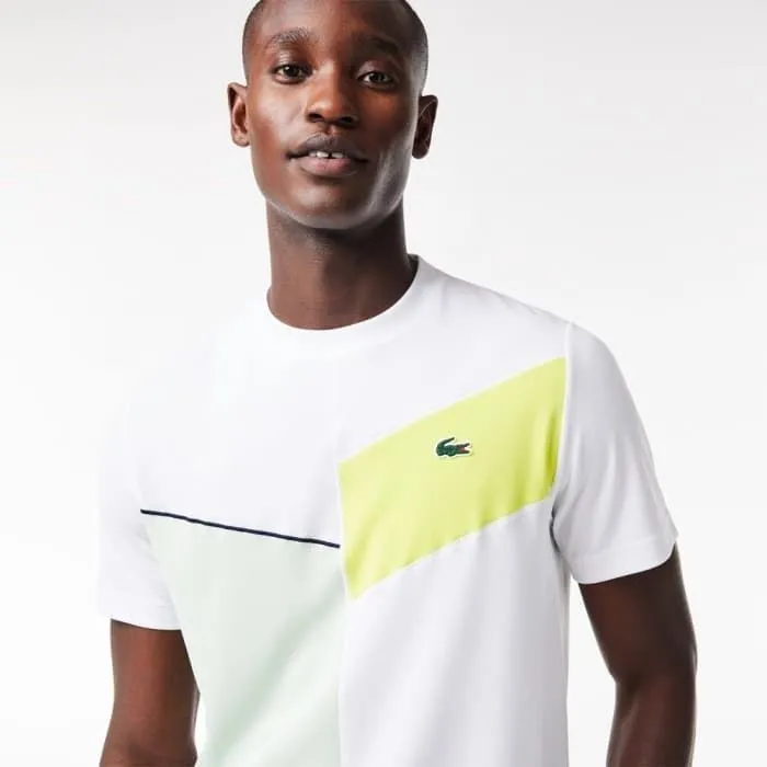 CAMISETA LACOSTE TH1797 00 IZL BLANC/LIMEIRAARIELLEMAR