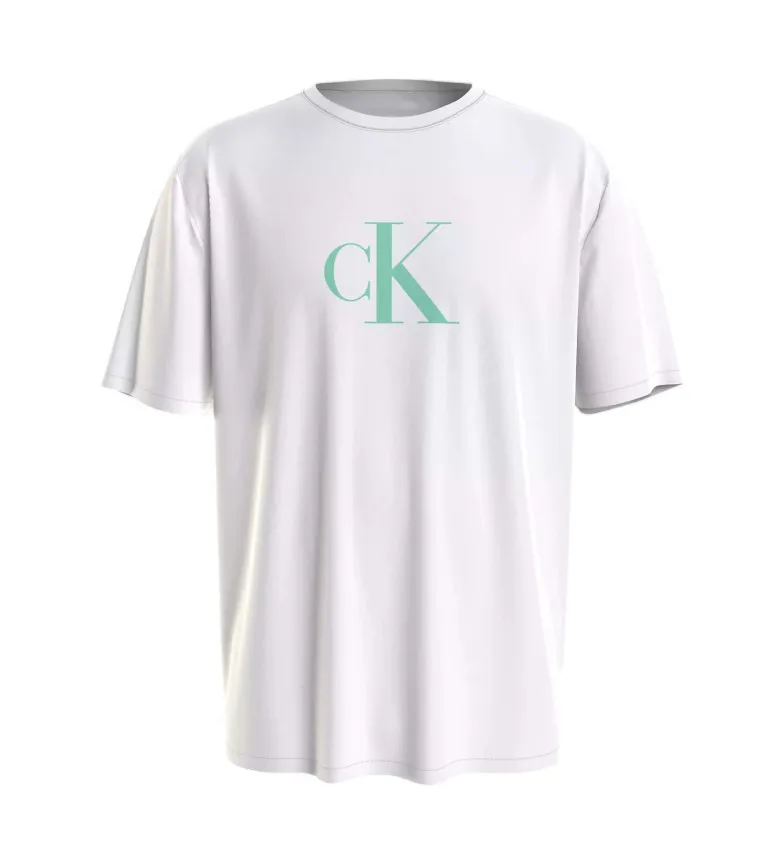 Camiseta logotipo blanco