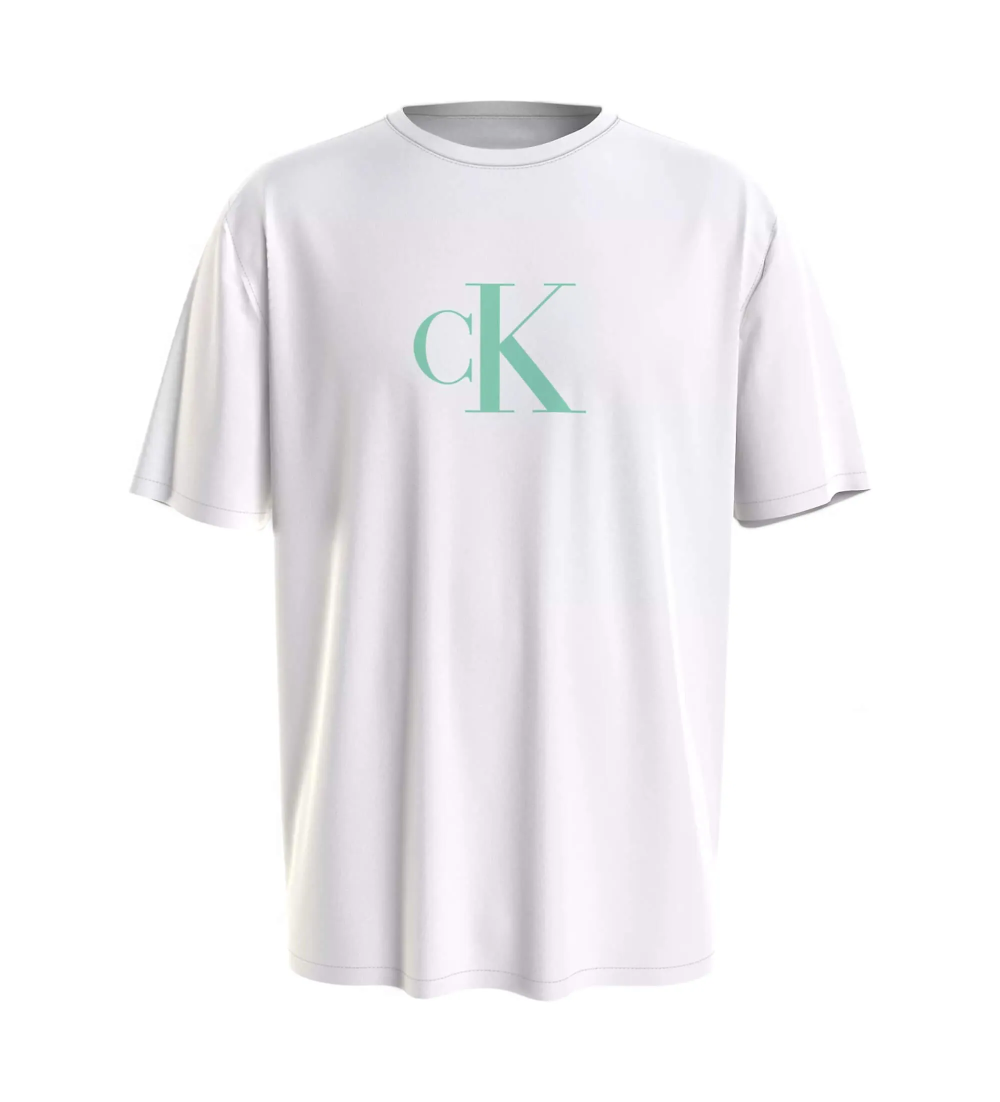 Camiseta logotipo blanco