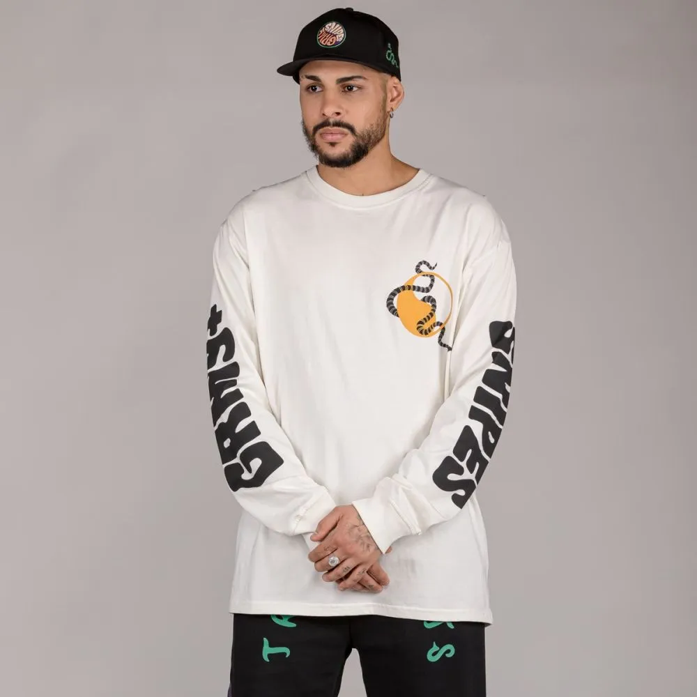 CAMISETA MANGA LARGA GRIMEY "SNIPES X GRIMEY TRUE ROOTS"  WHITE | FALL 22