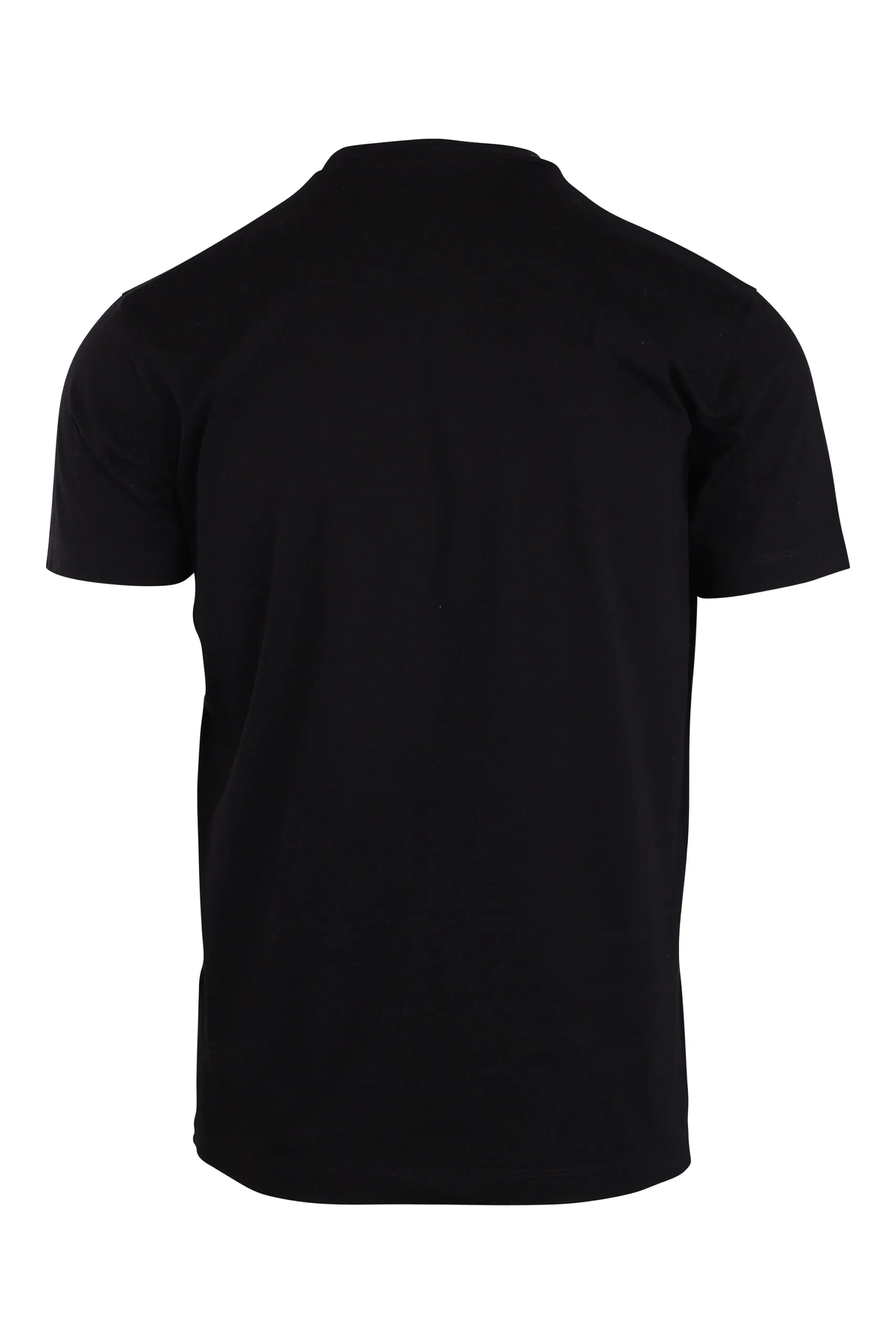 Camiseta negra con logo 