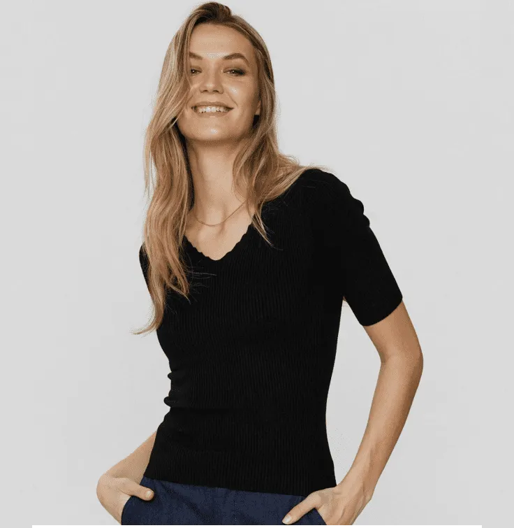 Camiseta Nümph Nuayelet Negro