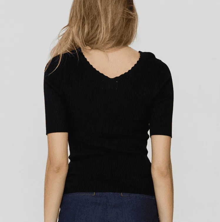 Camiseta Nümph Nuayelet Negro