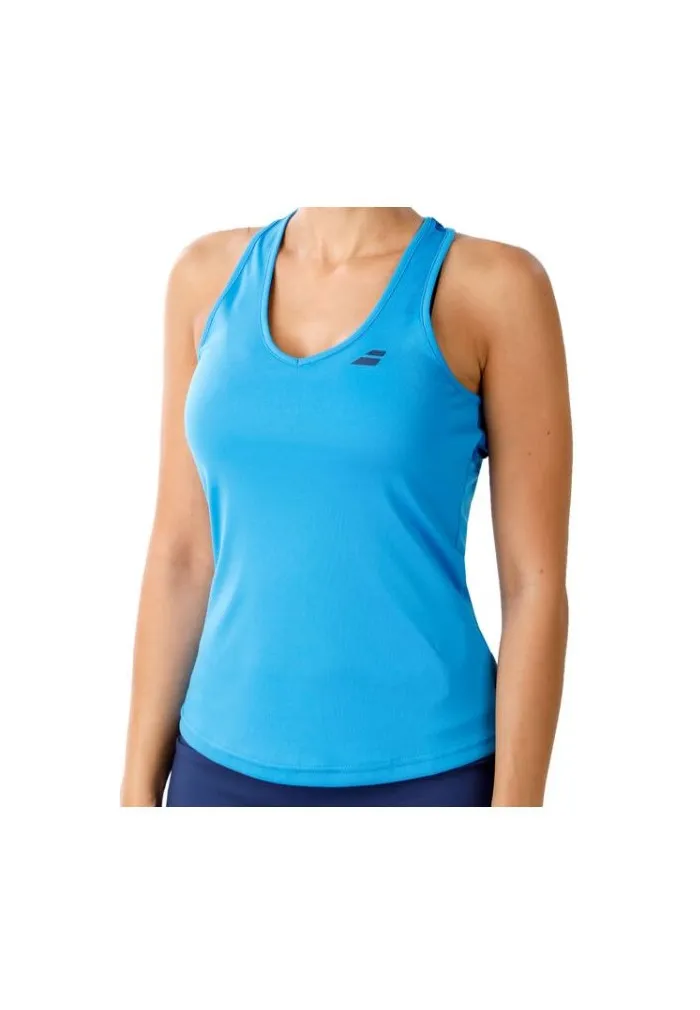 CAMISETA PADEL BABOLAT PLAY TANK TOP CELESTE