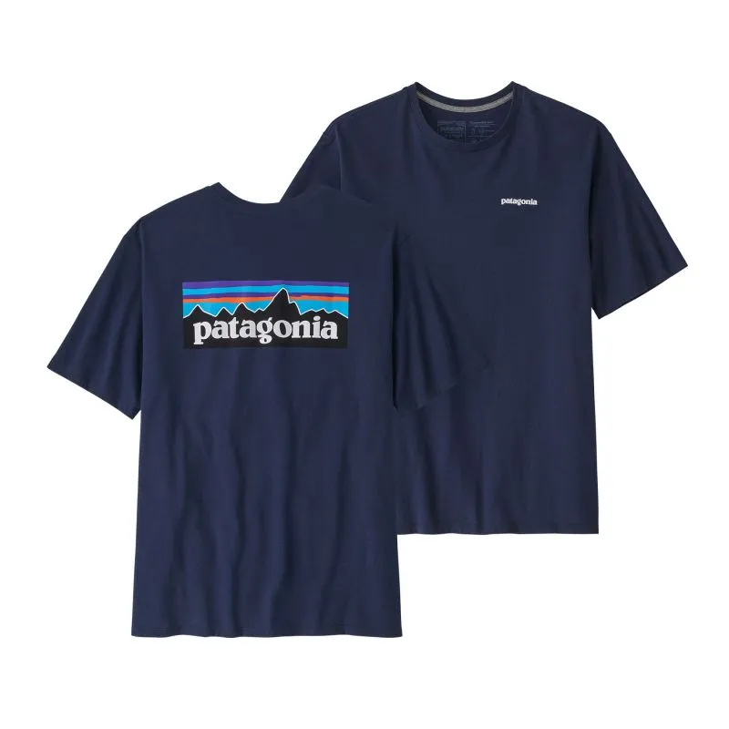 CAMISETA PATAGONIA P6 LOGO RESPONSIBILITEE (CLASSIC NAVY) HOMBRE