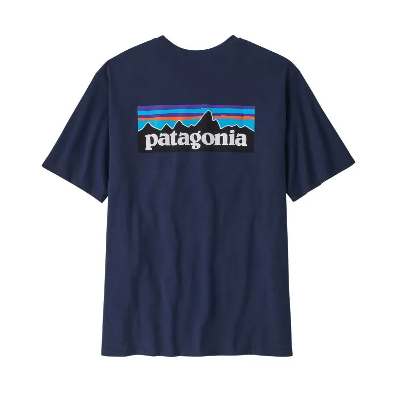 CAMISETA PATAGONIA P6 LOGO RESPONSIBILITEE (CLASSIC NAVY) HOMBRE