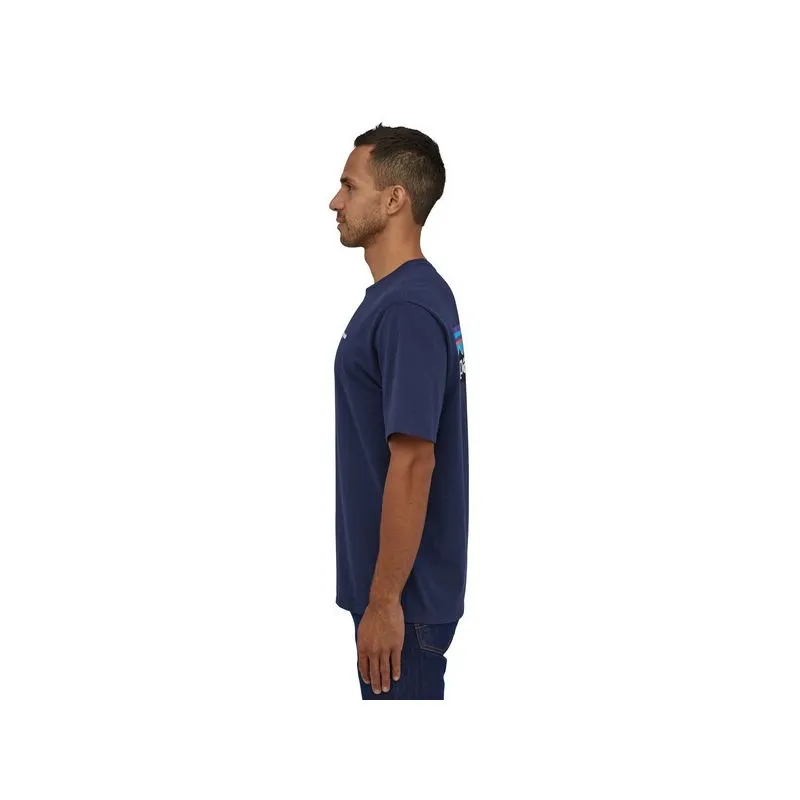 CAMISETA PATAGONIA P6 LOGO RESPONSIBILITEE (CLASSIC NAVY) HOMBRE
