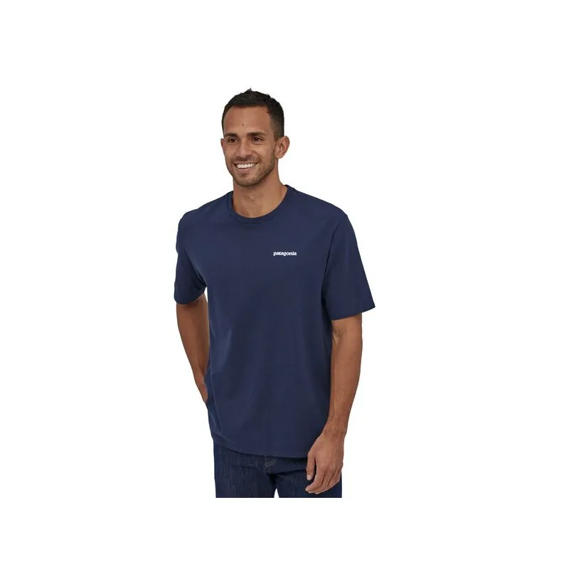 CAMISETA PATAGONIA P6 LOGO RESPONSIBILITEE (CLASSIC NAVY) HOMBRE