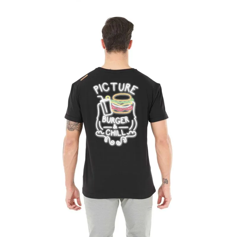 Camiseta Picture Fast Food (negra)