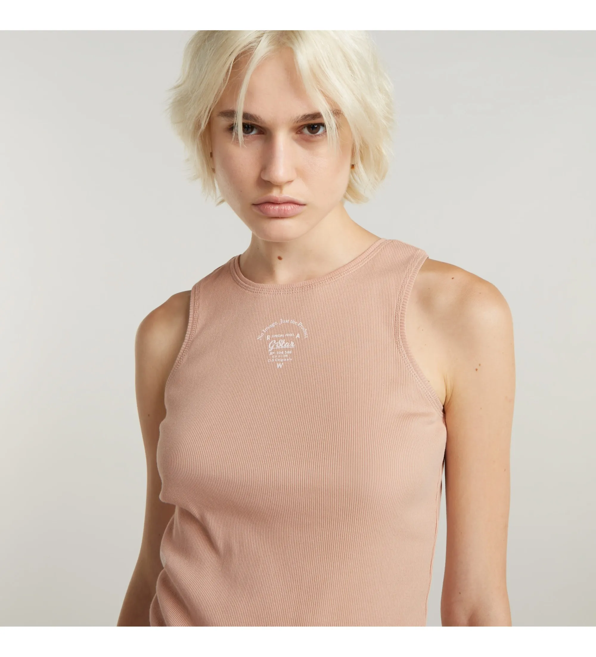 Camiseta Racerback nude