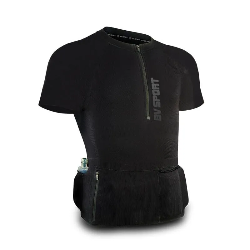 CAMISETA TRAIL/RUNNING BV SPORT RTECH PRO (NEGRO)