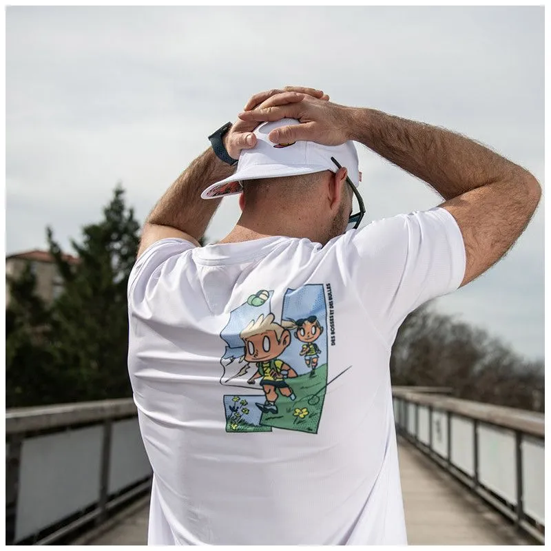 Camiseta técnica DBDB para hombre BV sport (Blanco)