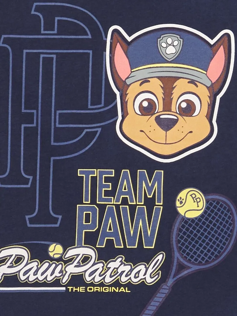 CAMISETA 'LA PATRULLA CANINA'  AZUL