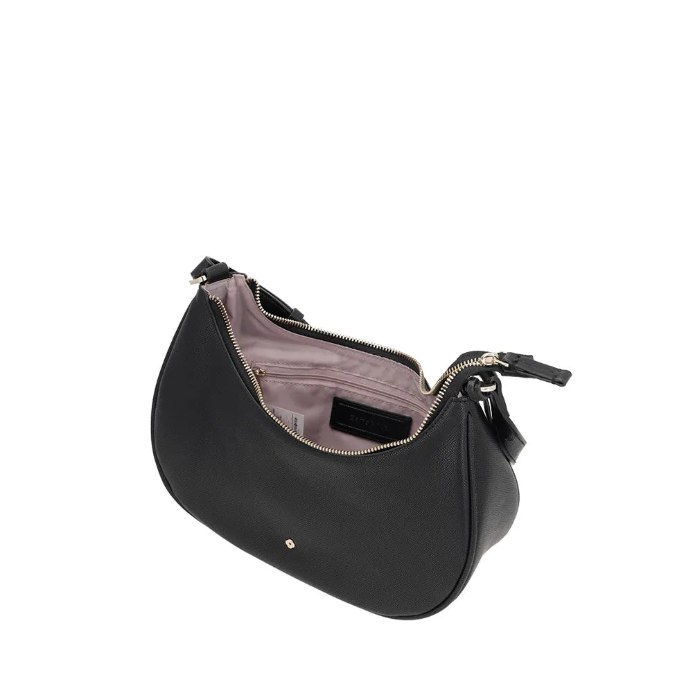 CARTERA DE HOMBRO EVERYTIME BLACK