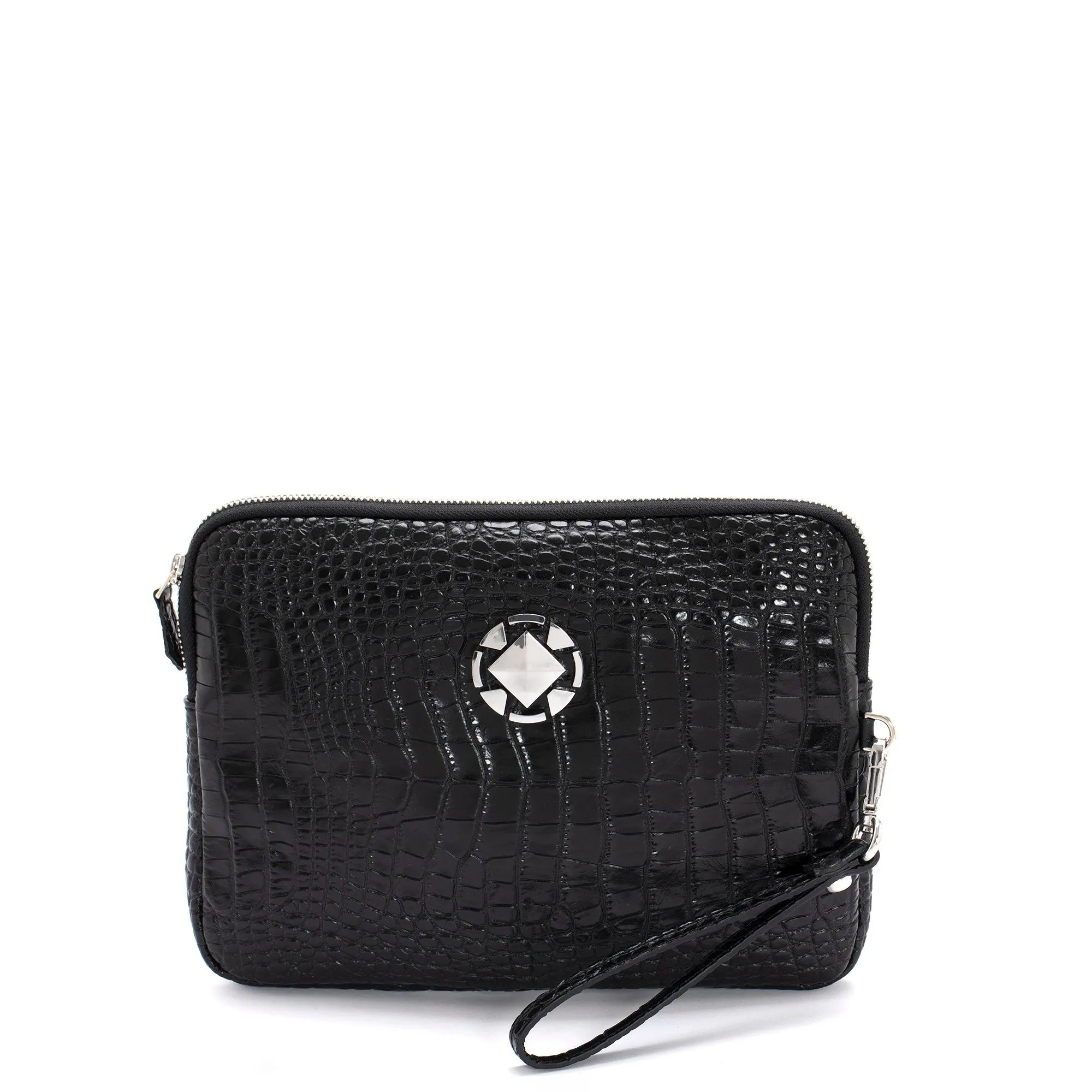 CARTERA DE MANO V146 COCCO NEGRO
