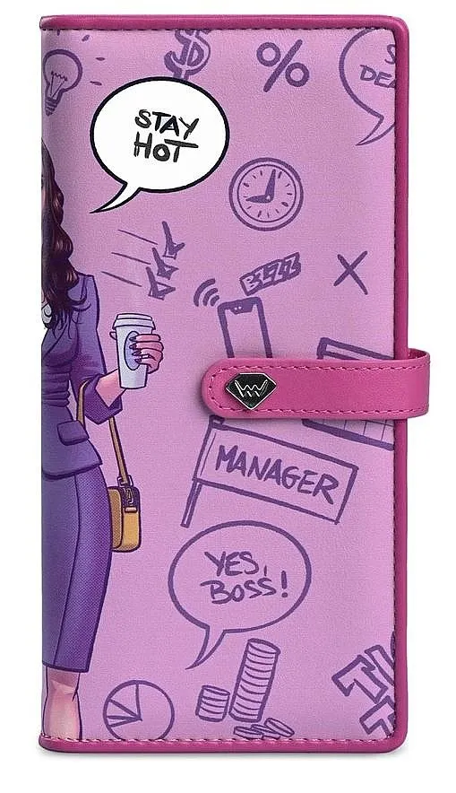 CARTERA VUCH DEVIDED  PURPLE  WOMEN´S