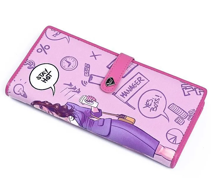 CARTERA VUCH DEVIDED  PURPLE  WOMEN´S