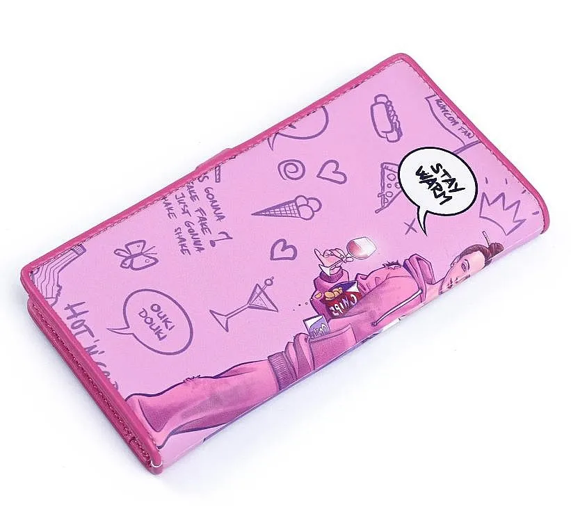 CARTERA VUCH DEVIDED  PURPLE  WOMEN´S
